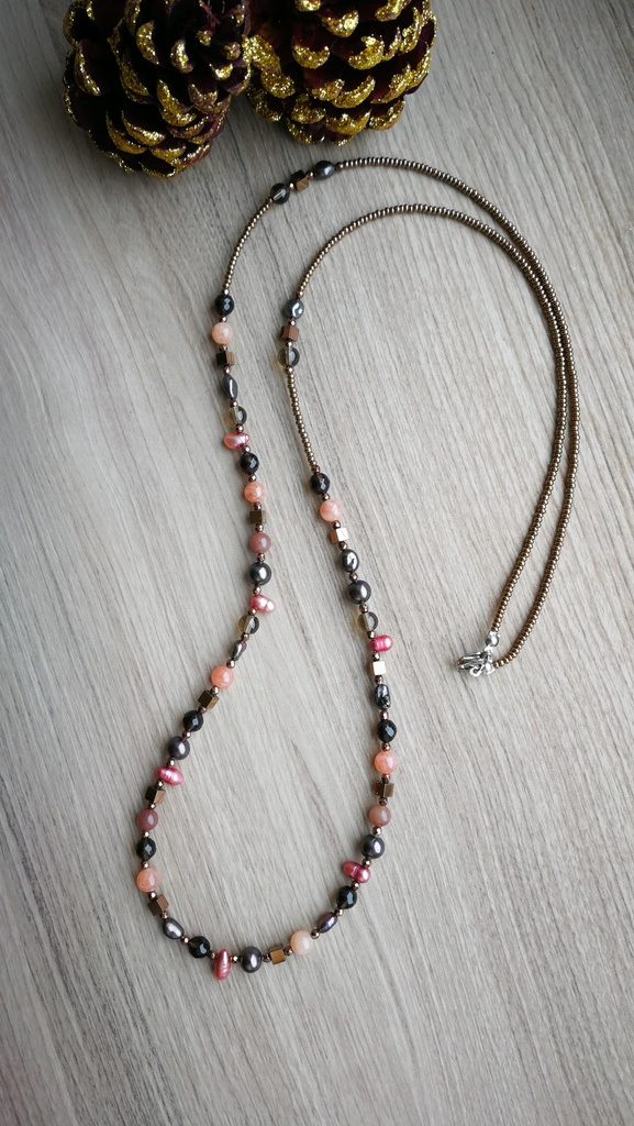 Collier Chloé (brun)