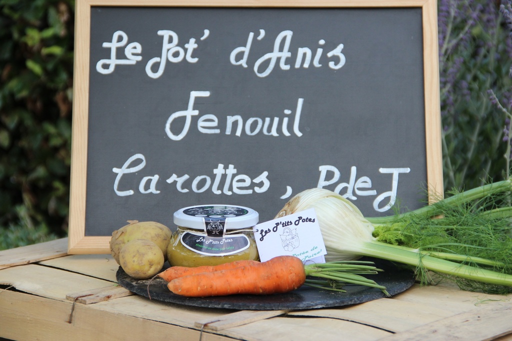 P'tits Potes pour bébés et enfants de fenouil, carotte et pomme de terre