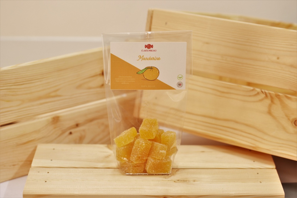 Bonbon mandarine Satsuma (sachet de 90gr) - Clarembeau