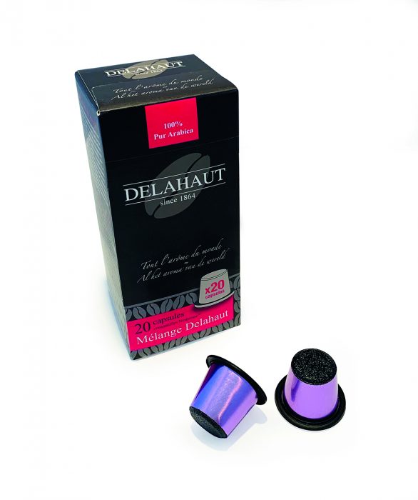 Capsules compatibles Nespresso Mélange - Delahaut