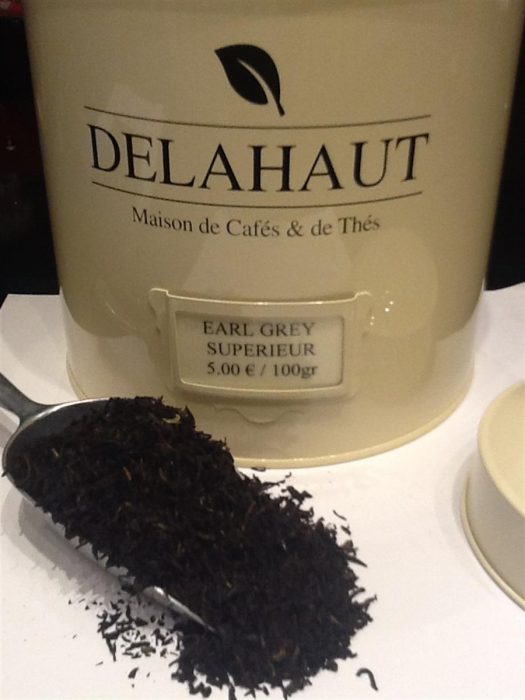 Thé Earl Grey vert (100gr) - Delahaut