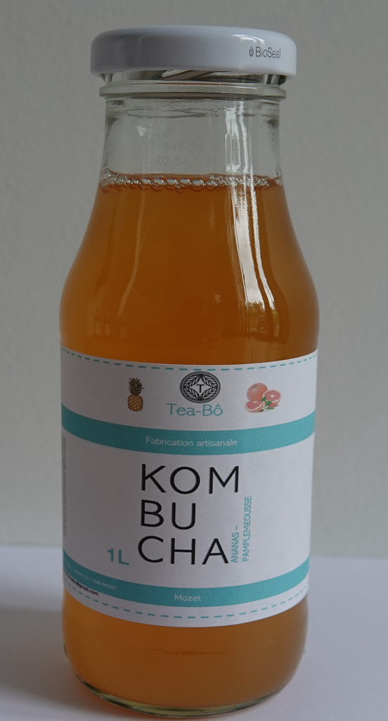 Kombucha Ananas Pamplemousse 0,25cl - Tea-Bô