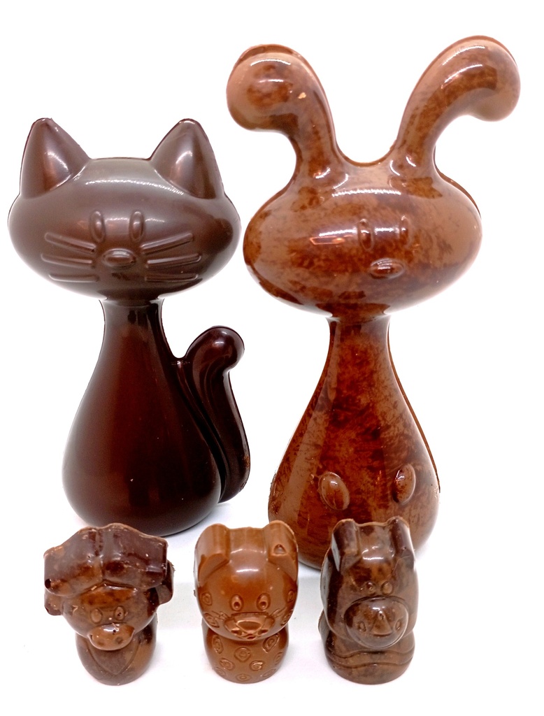 Chien & Chat surprise - La femme du chocolatier