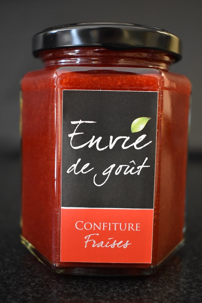 Confiture Fraises, 300g  - Envie de goût