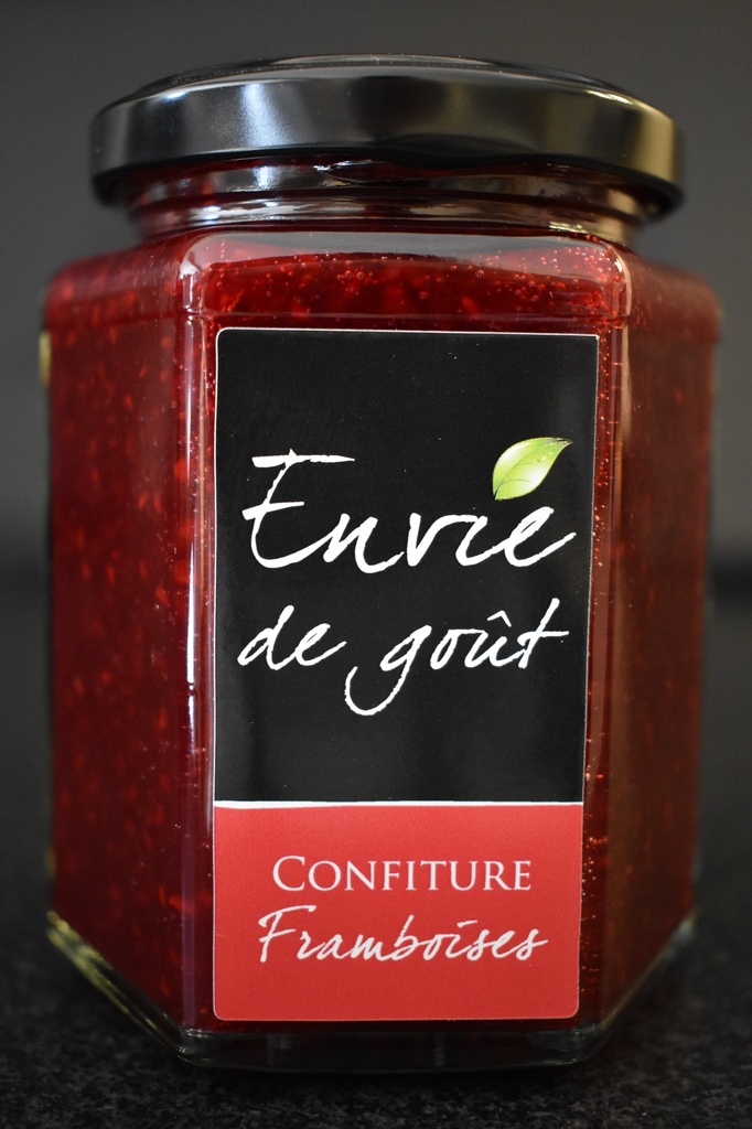 Confiture Framboises, 300g  - Envie de goût