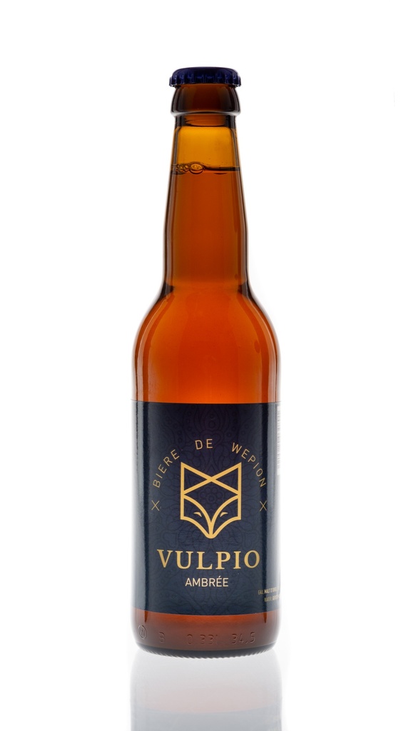 Vulpio Ambrée 33cl - Brasserie Vulpio
