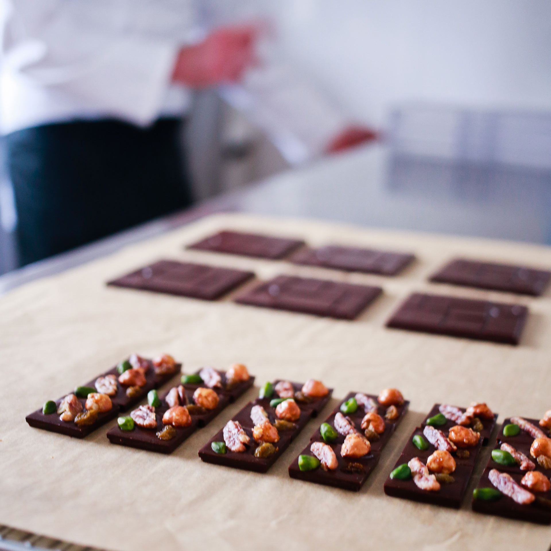 Sachet mendiants au chocolat