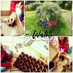 Cabane en saules - Watoto