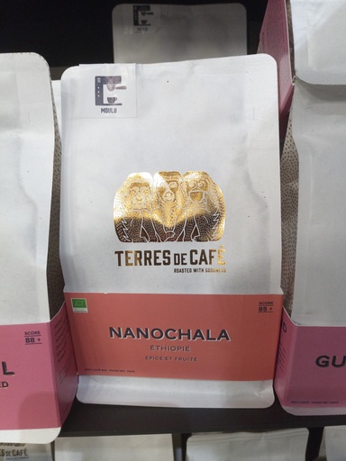Terres de café "café de spécialité" / Café Nanochala Ethiopie - Le Fossé Fleuri