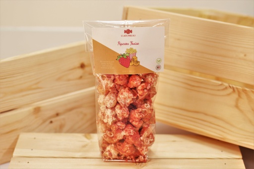 [CLAR] Popcorn caramélisé à la fraise (sachet de 70gr) - Clarembeau
